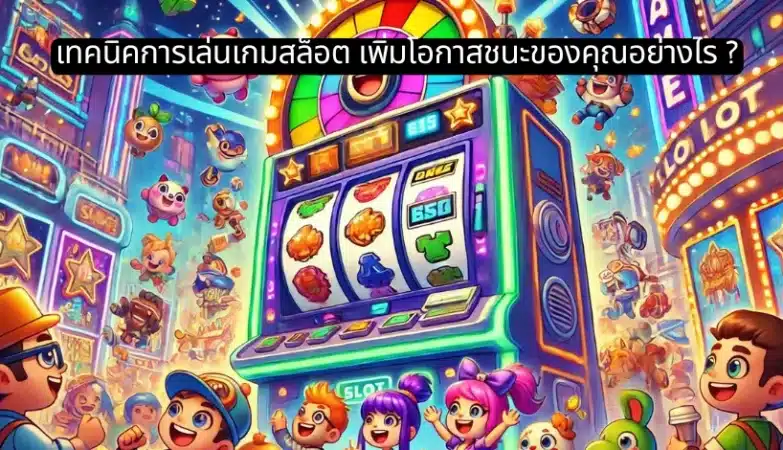 เทคนิคการเล่นเกมสล็อต เพิ่มโอกาสชนะของคุณอย่างไร ?