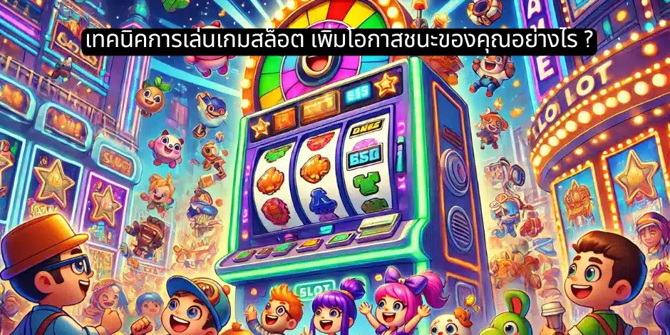 เทคนิคการเล่นเกมสล็อต เพิ่มโอกาสชนะของคุณอย่างไร ?